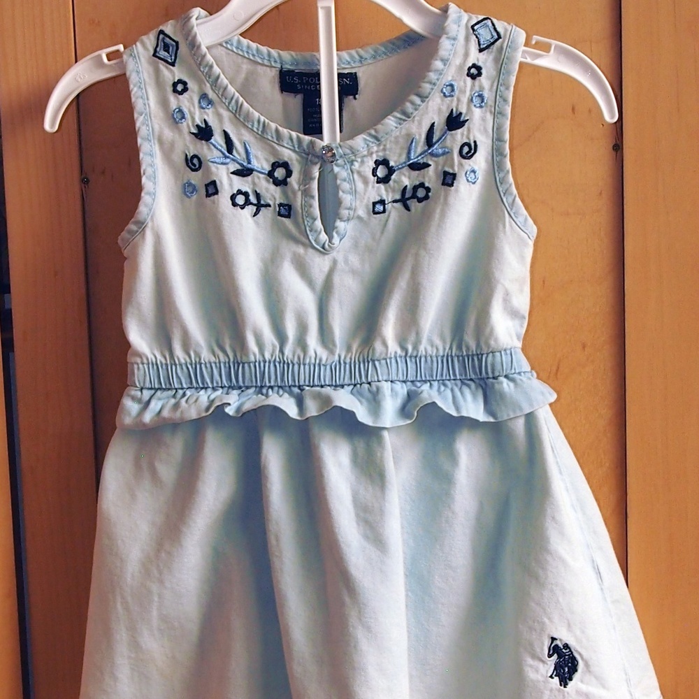 U.S. Polo Assn. dress set size 18M